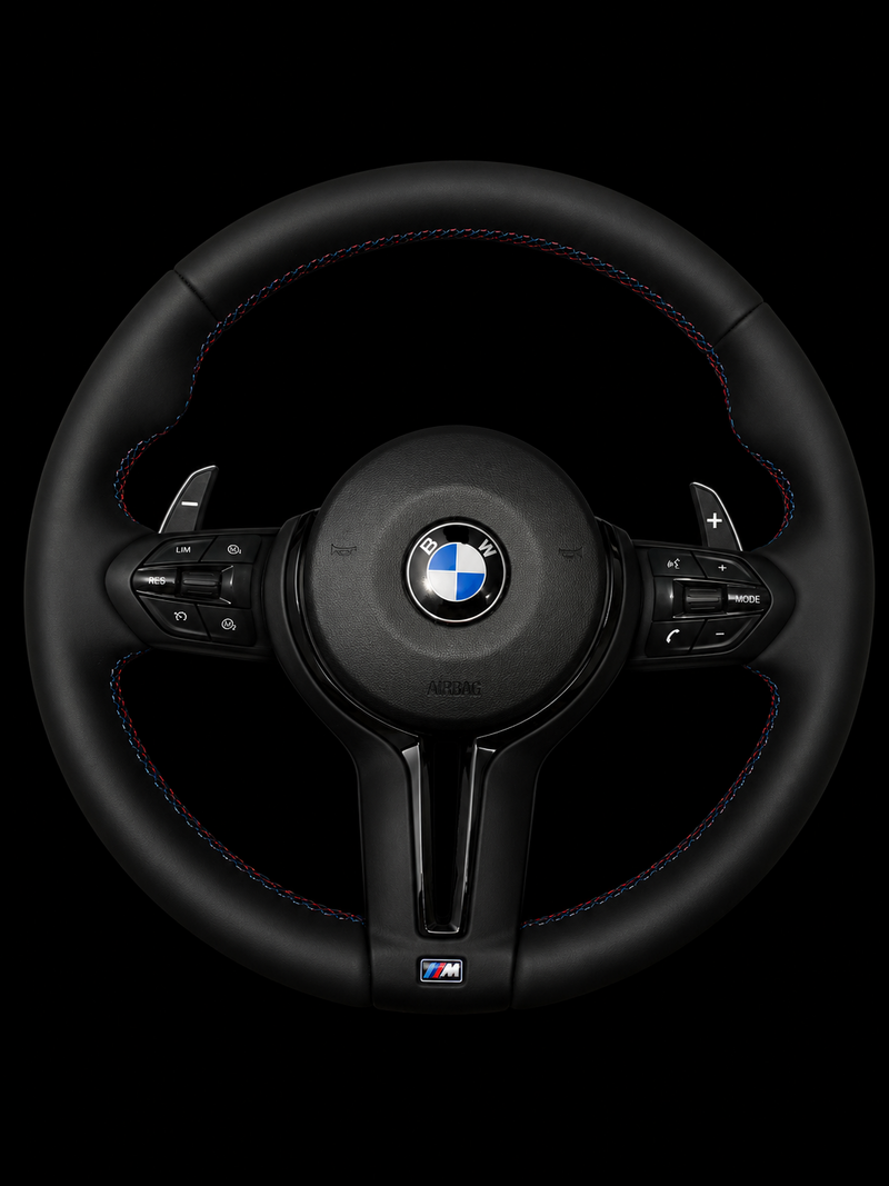 B*W F Serijos  Full Black M Sport odinis vairas