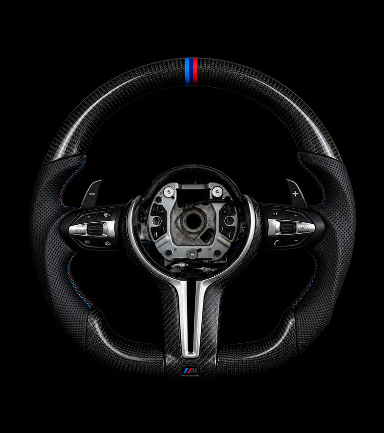 B*W F Serijos Carbon Fibre M Sport odinis vairas