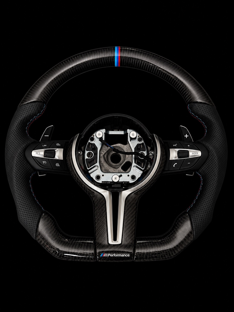 B*W F Serijos (M5,M6,M8......) Carbon Fibre M Sport odinis vairas