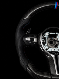 B*W F Serijos (M5,M6,M8......) Carbon Fibre M Sport odinis vairas