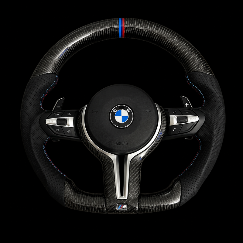 B*W F Serijos Carbon Fibre M Sport odinis vairas