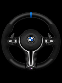 B*W F Serijos Carbon Fibre + Alcantara M Sport odinis vairas
