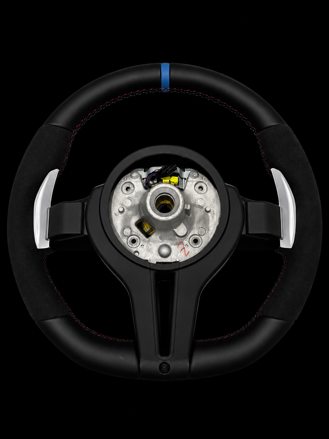 B*W F Serijos Carbon Fibre + Alcantara M Sport odinis vairas — nuotrauka 4