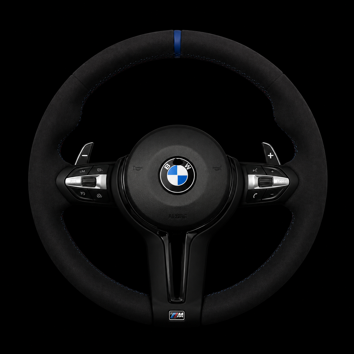 B*W F serijos pilnas alcantara M Sport vairas