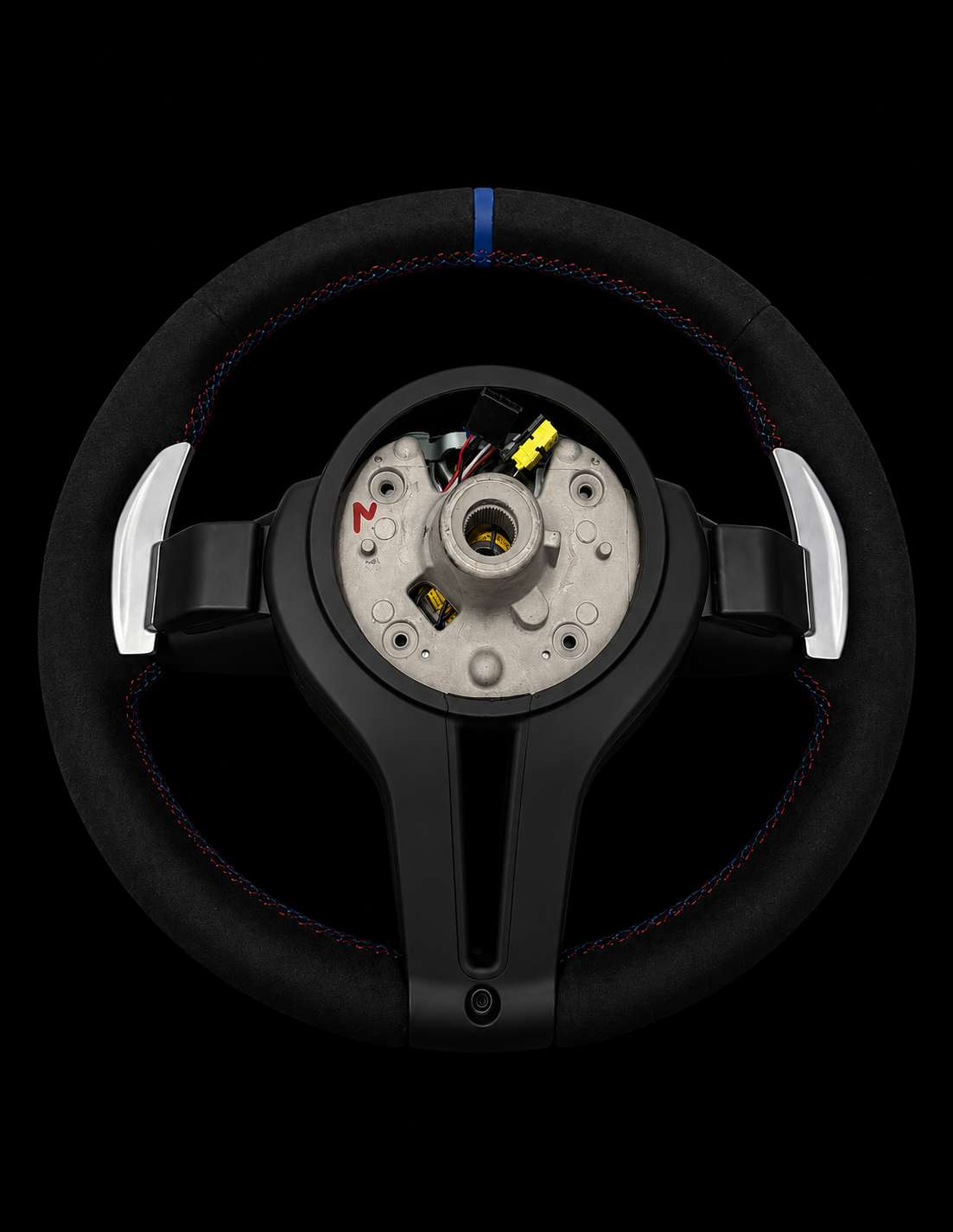 B*W F serijos pilnas alcantara M Sport vairas — nuotrauka 4